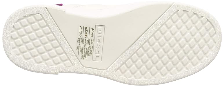 DIESEL メタリックホワイト レディース スニーカー Amazon.co.jp: Diesel レディース US サイズ: 5.5 M US カラー